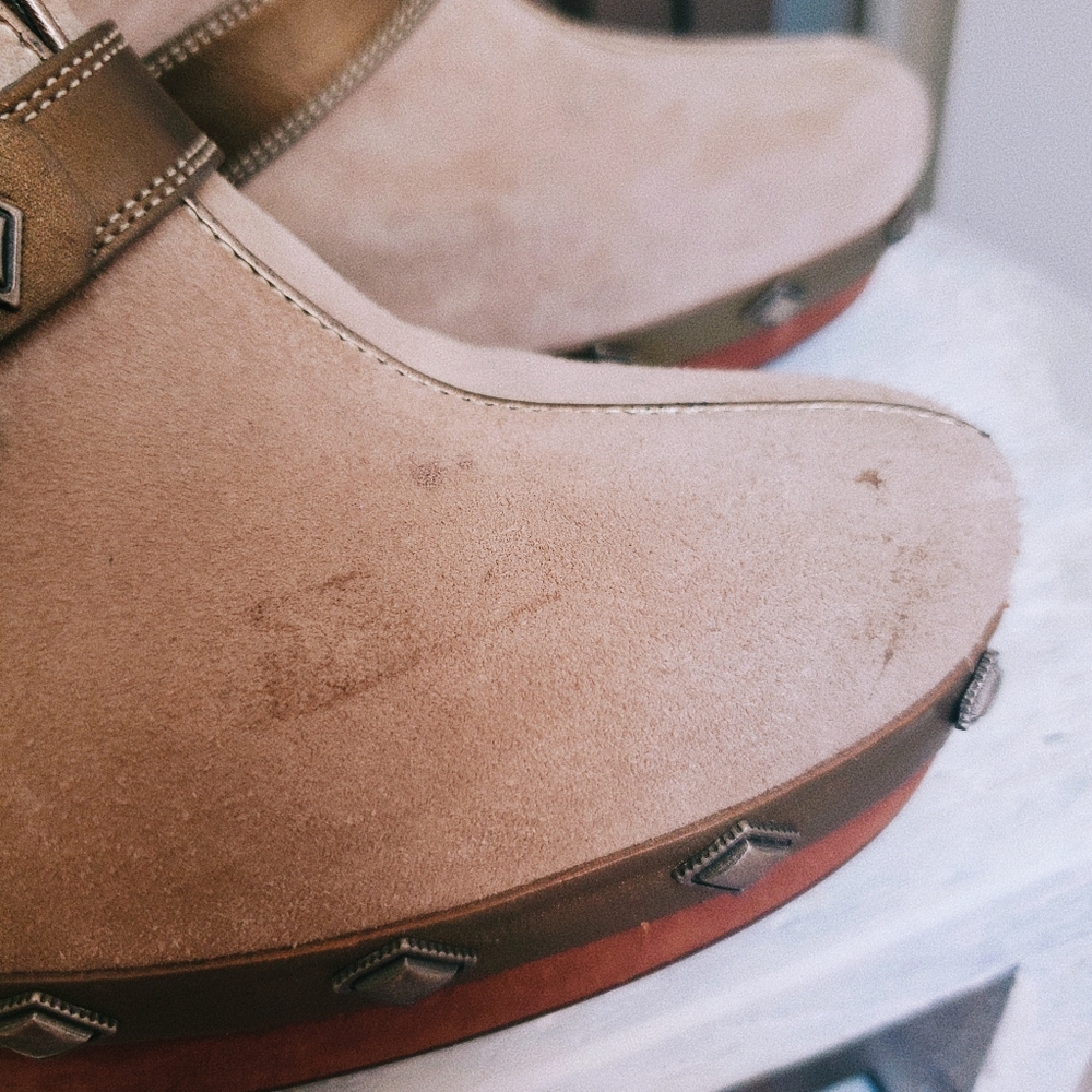 Cole Haan Studded platform slip on mules - Picture 11 of 14
